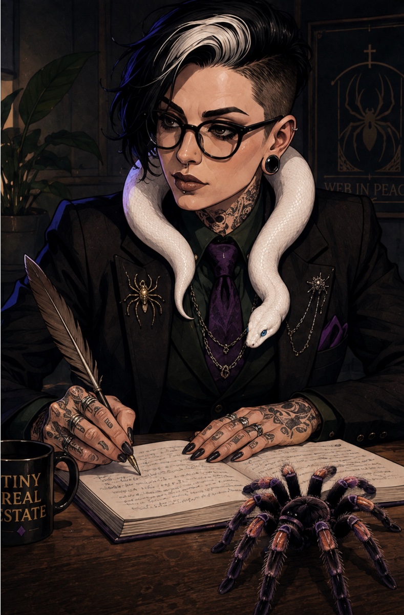 Talis, keeper of the collection